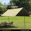 FTLY TM0201 Titanium Black Glue Tarp 3x3m