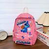 Angel Stitch Cute Flower Rainbow Cartoon Printed Children Backpack For Daily