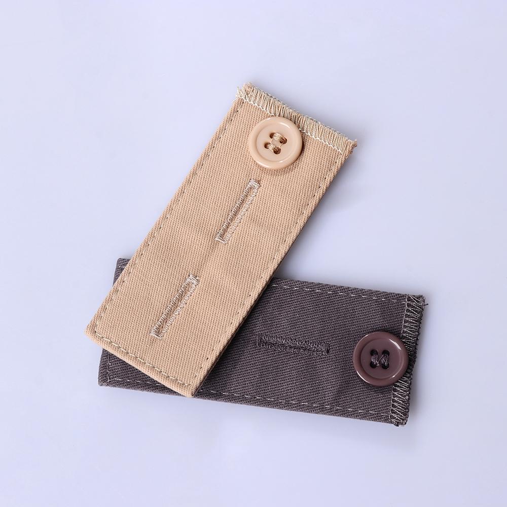Unisex Maternity Trousers Garment Accessories Waist Band Pant Extender Belt Hooks Button