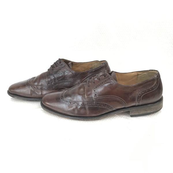 Made in Germany Lloyd Wingtip Leather Dress Shoes Men’s 8 26.5 Brown(USED)