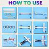 Electric Double Propeller Glider DIY Model Kit Toys for Boys Science Children Creative Physics Toy Handmade Wood Plastic Model