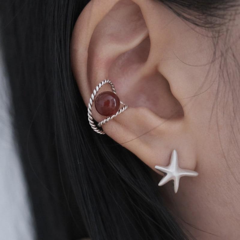

reinheart Starfish earring matte