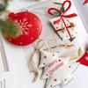 New Iron Christmas Tree Hanging Ornament Christmas Tree Star Snowflake Gift Box Xmas Party Home Decor Pendant Christmas