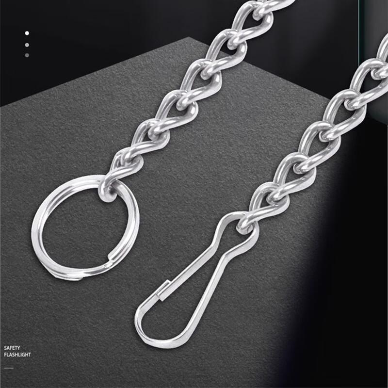 Huairui 304 Stainless Steel Twist Chain with Keyrings