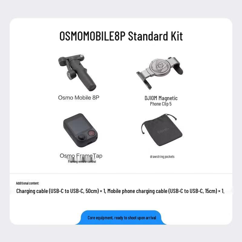 DJI Osmo Mobile 8P Smartphone Gimbal Stabilizer