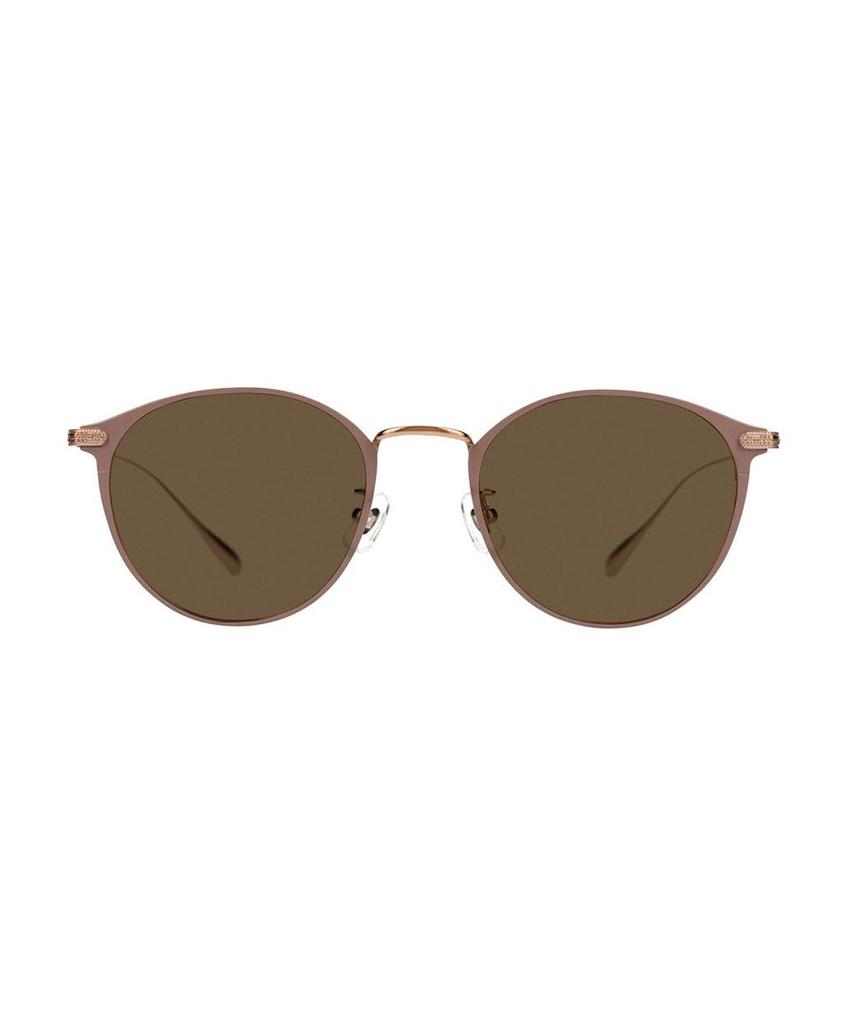 Sunglasses UNITED ARROWS Lightweight Titanium Unisex UV Protection Stylish Unisex [Zoff] Boston-style (Pink (Matte)) Women's Men's [ZO243G02_21F1