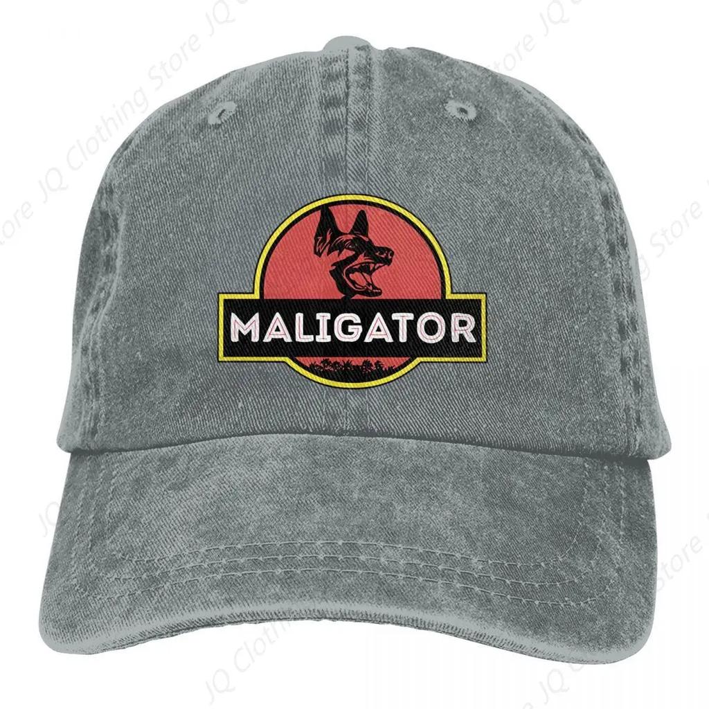 Belgian Malinois Dog Men Pure Color Dad Hats Sun Visor Baseball Caps Peaked Cap