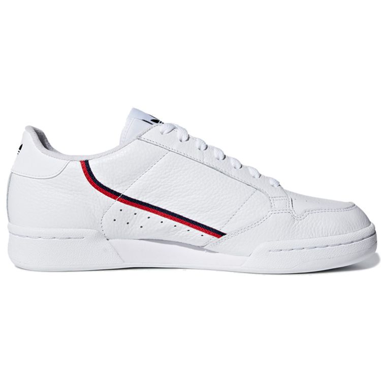 Adidas Continental 80 White Navy Scarlet Unisex joggesko Cloud-White Collegiate-Navy G27706