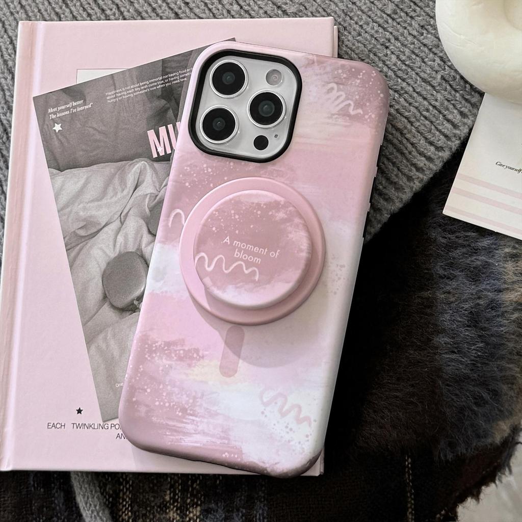 Magnetic Bracket Phone Case Suitable for iPhone 13, iPhone 15, iPhone 16 Pro Max