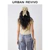 UR Women's Casual Rolled Hem Short-Sleeve T-Shirt