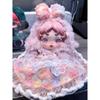 10cm Mini Doll Clothes For Skullpanda V1/V2 L'Impressionnisme Series Princess Dress Replacement Doll Outfit Accessories Gifts