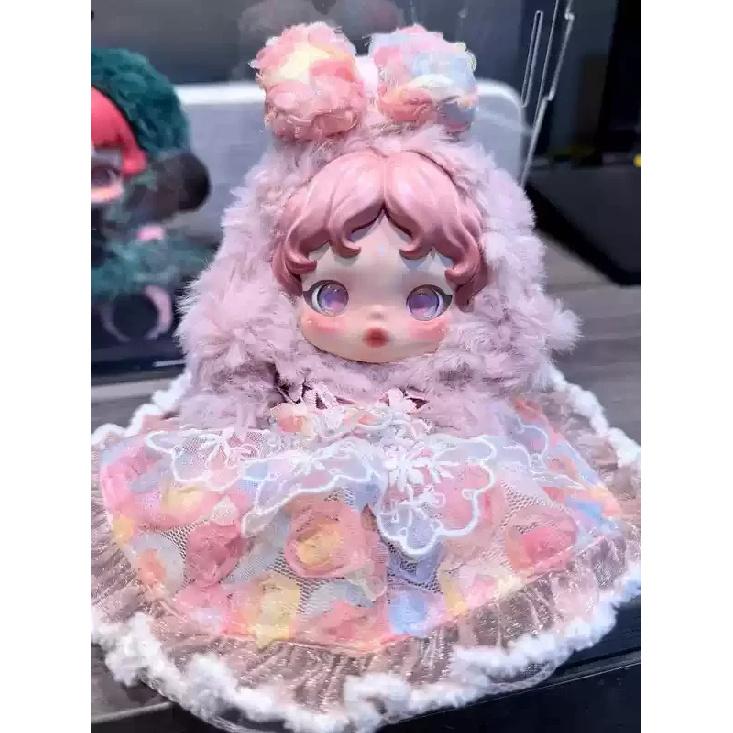 10cm Mini Doll Clothes For Skullpanda V1/V2 L'Impressionnisme Series Princess Dress Replacement Doll Outfit Accessories Gifts