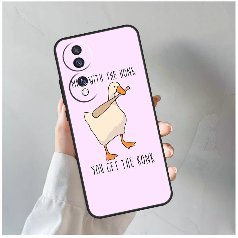 

Funny Cartoon Duck For Honor Magic 8 Pro 6 7 Lite Case For Honor Win RT 50 70 90 200 400 X8c X8b X9a X9b X9c X9d Honor Win RT