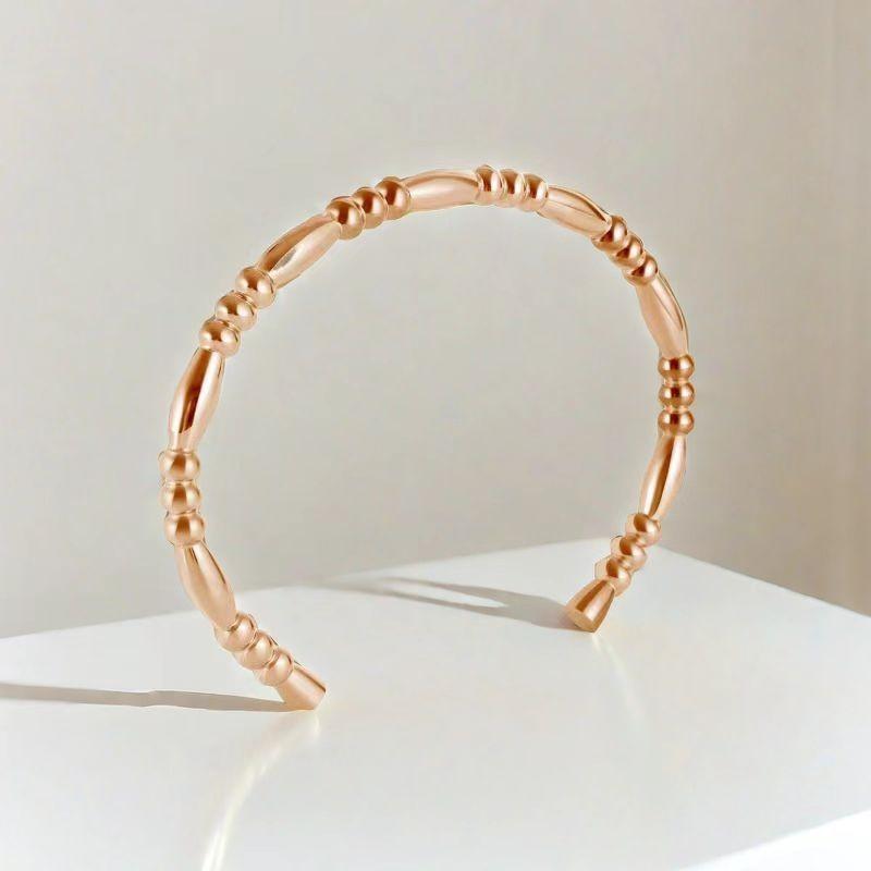 Bracelet Girls Niche Titanium Steel Jewelry Premium Sense Ins Wind Nail Opening Jewelry