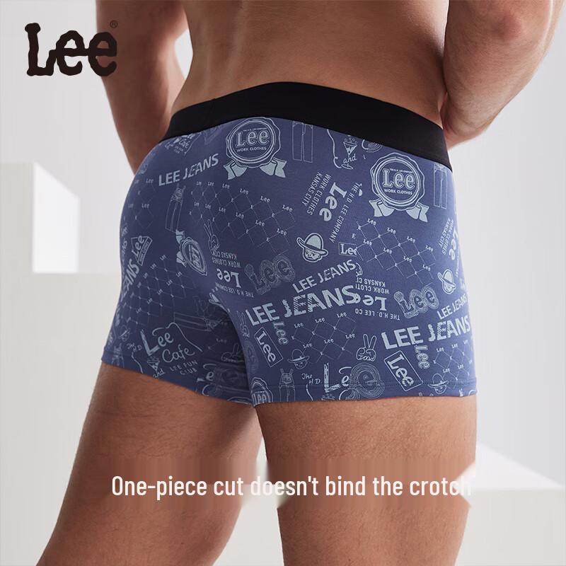 Lee Men's Cotton Antibacterial Boxer Briefs