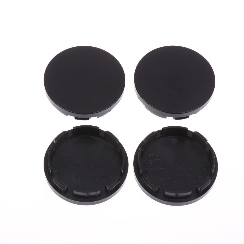 4Pcs Universal Abs Vehicle Tyre Tire Rim Cover Protector Decoration 56Mm Car Wheel Center Hub Caps Diy Accessories