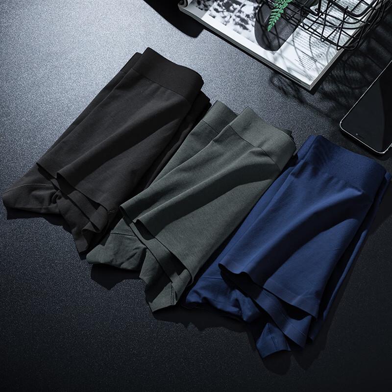 Vinilo Men s Combed Cotton Boxer Briefs L