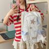 Schoolbag1011 Summer New Products Cute Sweet Star Print Backpack Lightweight Simple Student Backpack