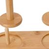 Detachable Base Yarn Storage Rack Stable Wooden Yarn Holder Yarn Winder  DIY Knitting