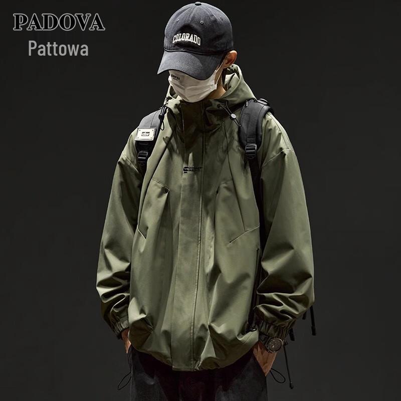 

Patova Unisex Outdoor Hooded Hiking Jacket XL