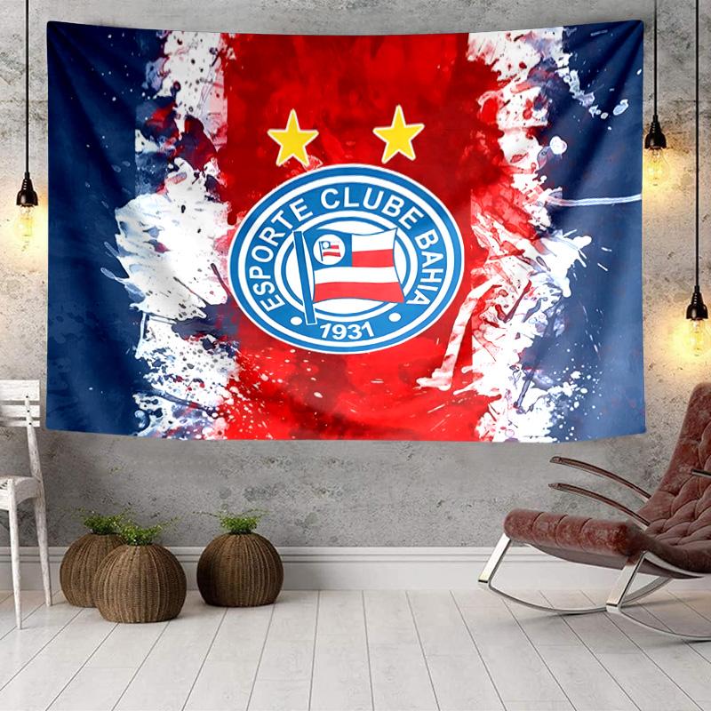 1PC Esporte Clube Bahia Tapestry Hanging for Bedroom,Livingroom, Playroom,Decor Art Room Wall Tapestry Holiday and Birthday Gifts