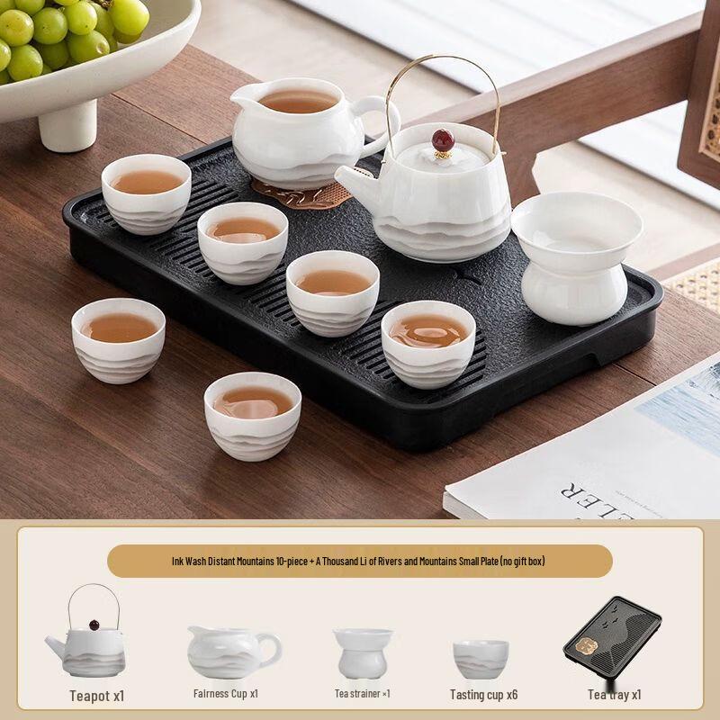 Forbidden City Celadon Ink Wash Kung Fu Tea Set