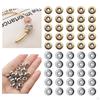 20 Pieces Adjustable Spacer Beads Stop for DIY Necklace Craft Jewelry Making