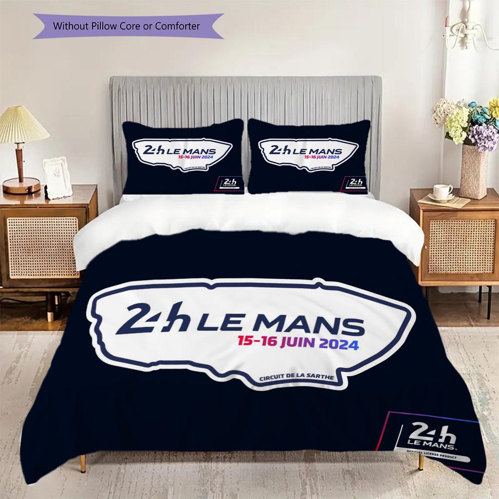 Precision Bedding (1 * duvet cover + 2 * pillowcase, without core) 2D Flat Soft and comfortable Duvet cover and pillowcase Bedding set