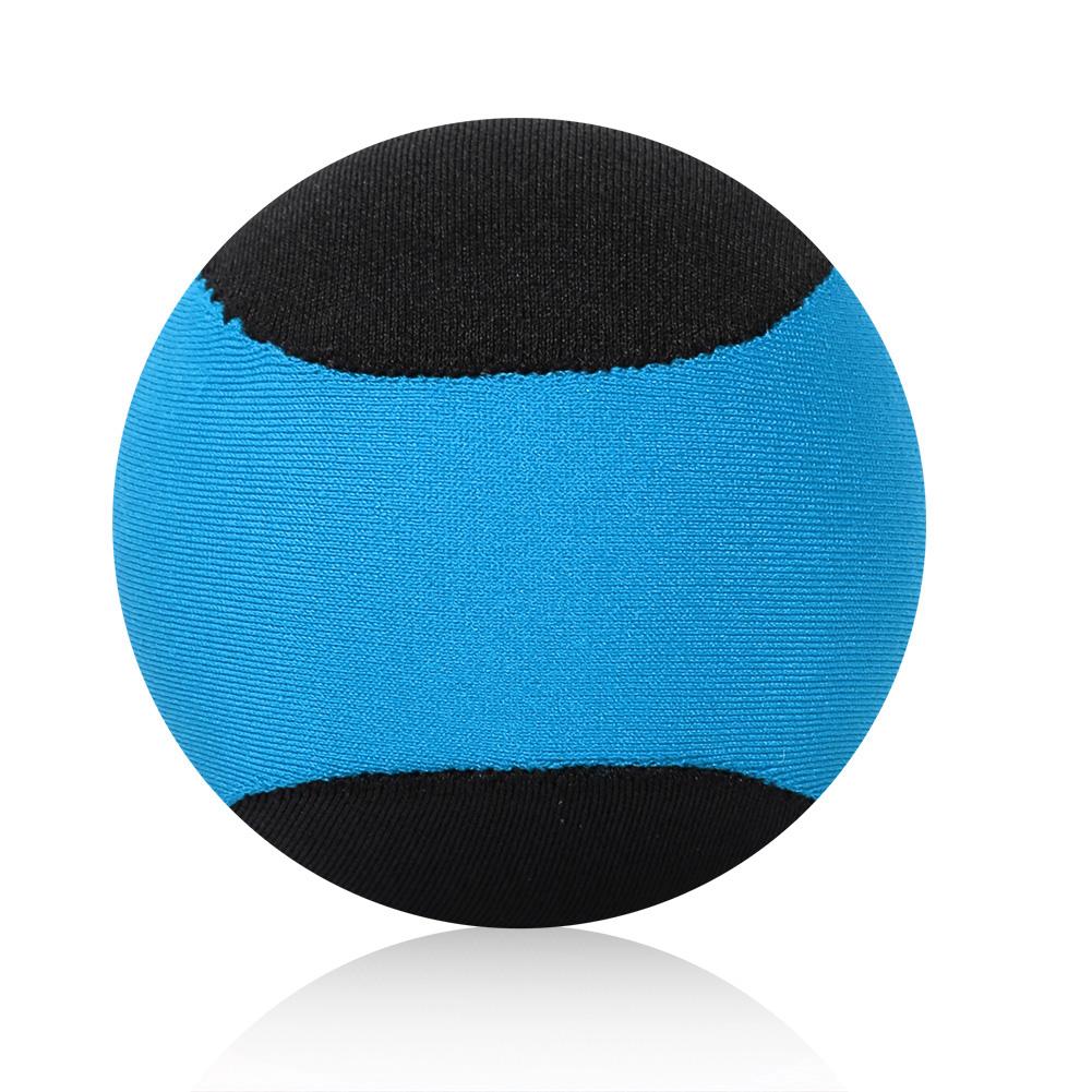 Water Bouncing Ball Outdoor Pool Beach Bouncing Sports Game Toy for Family Friends Black+Blue