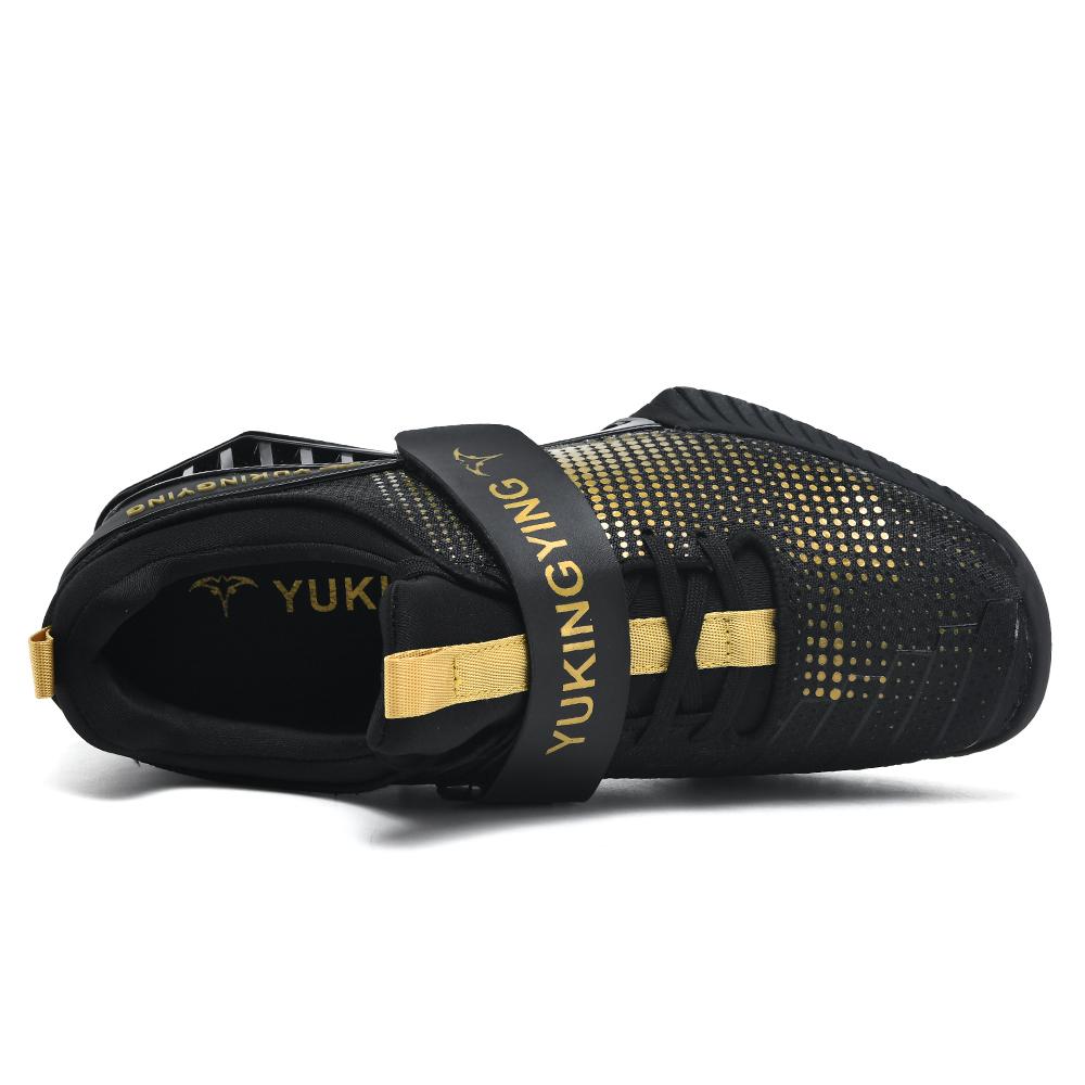 39-46 Men's Plus Size Anti Slip Wear-resistant Breathable Deep Squat Hard Pull Shoes Weightlifting Shoes Casual Training Shoes