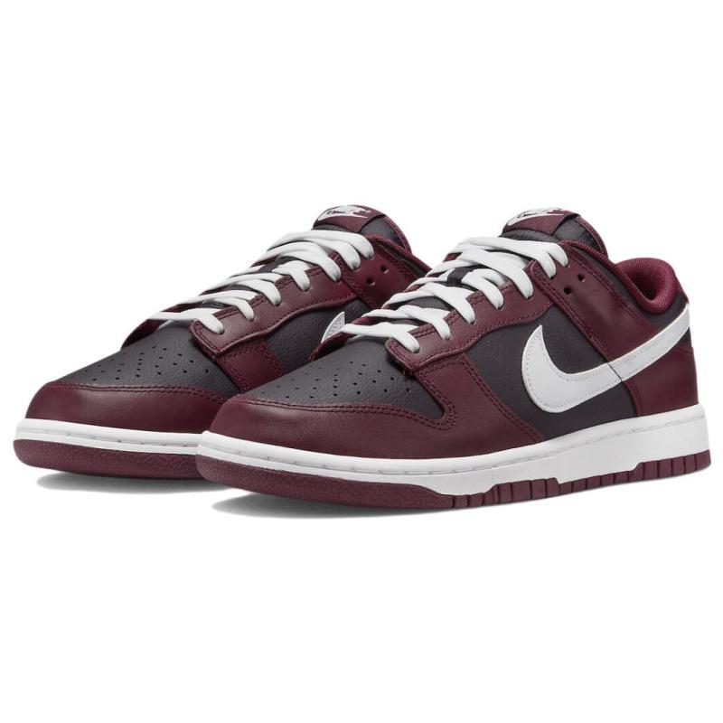Nike Dunk "Dark Beetroot" Low-top Sneakers for Men In Red and Black DJ6188-600