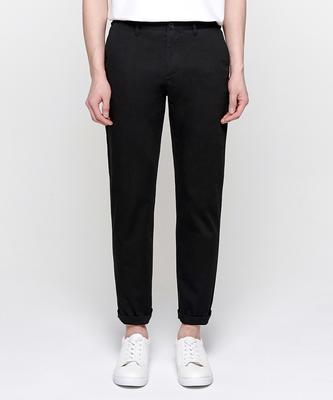 Tapered Chino Pants [Black]