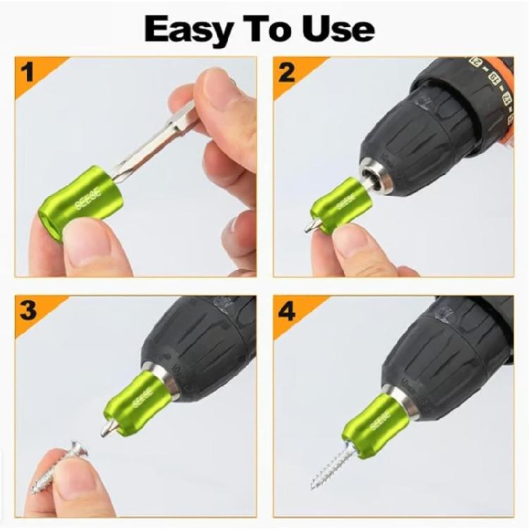 Multipurpose 5Pcs Magnetic Screwdriver Bit Set Instantly Magnetization Demagnetization Metal Magnetizer Screw