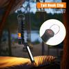 Portable COB LED Flashlight Rechargeable Work Light with Magnetic Lanterna Hanging Lamp with Built-in Battery Camping Torch