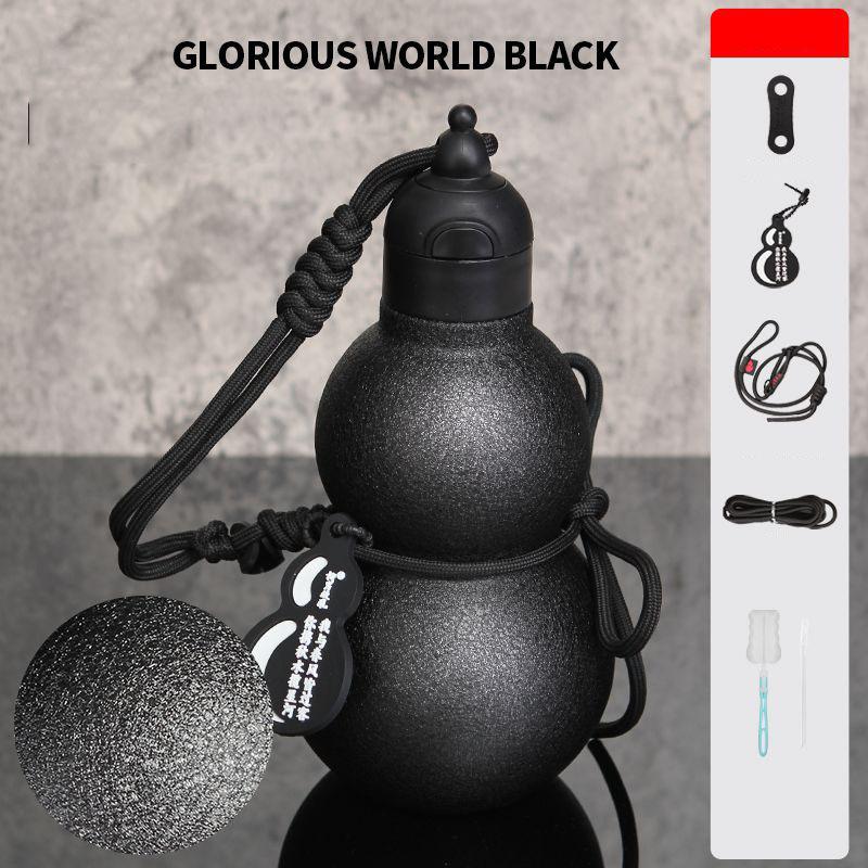 Gourd Insulated Cup - 316 Stainless Steel Large Capacity High-Quality Sports Bottle for Men and Women - Versatile Flask