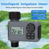 Automatic Irrigation Watering Timer LCD Display Irrigation Controller Programmable Sprinkler Rain Delay for Garden Lawn Pool