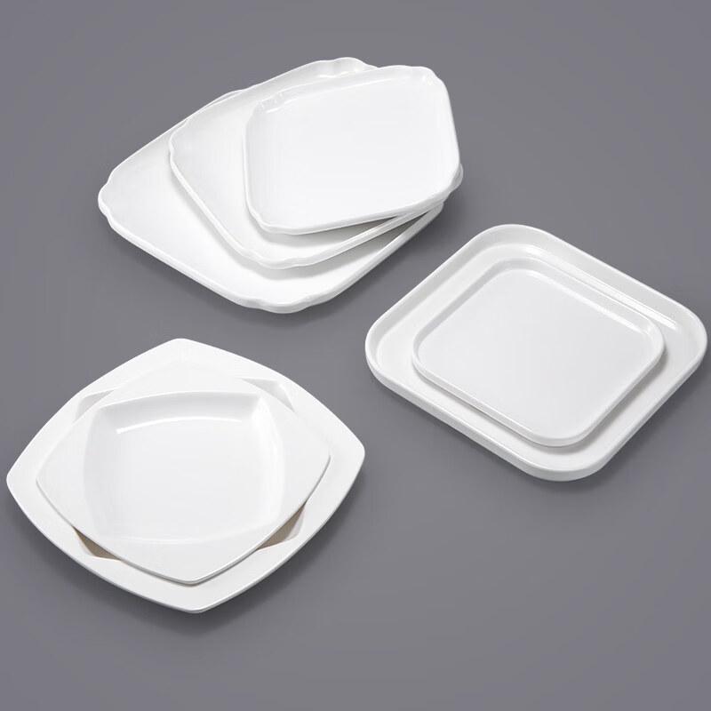 A5 Melamine Imitation Porcelain Serving Plate
