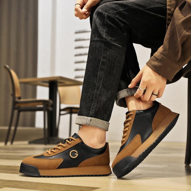 Fashion Shoes for Man High Quality Fashion Versatile Board Shoe Outdoor Light Soft Sole Casual Hiking Sneakers for Men Zapatillas Hombre