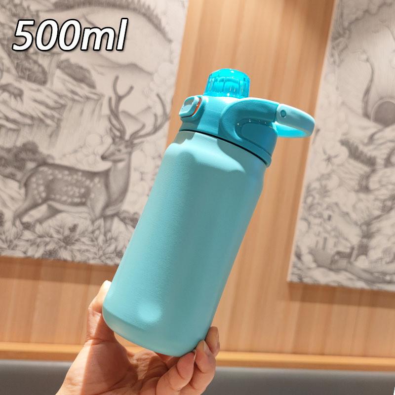 

Insulated Travel Mug With Locking Flip Lid For Outdoor Sports And Office Use S синий