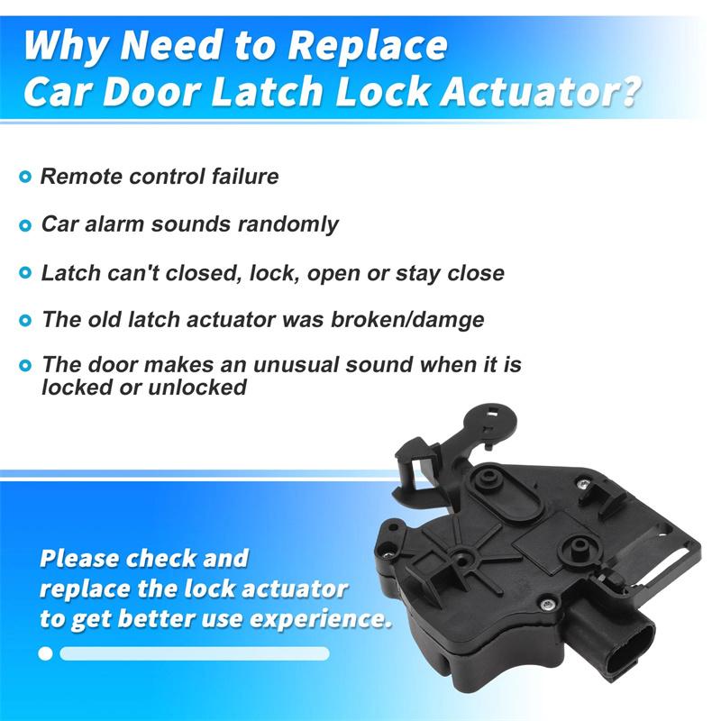 Heckklappenschloss-Stellmotor für Chevrolet Suburban Tahoe Cadillac GMC Hummer H2 15808595 15250765 15926027