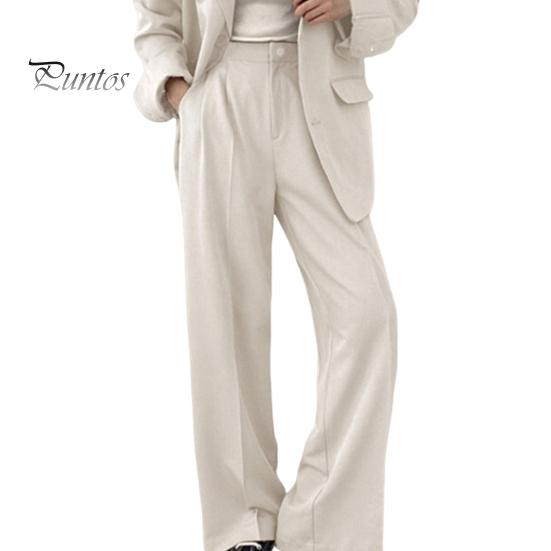 

Жіноче пальто, брюки, відкладний комір, кардиган, подвійний ґудзик, піджак з довгими рукавами, прямі штани з високою талією, жіноче урочисте вбрання для поїздок і роботи. L білий