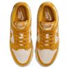 Nike  Dunk Low Dark Sulfur Mini Swoosh Women Sneakers Yellow Pale-Ivory Sail IB4417-101