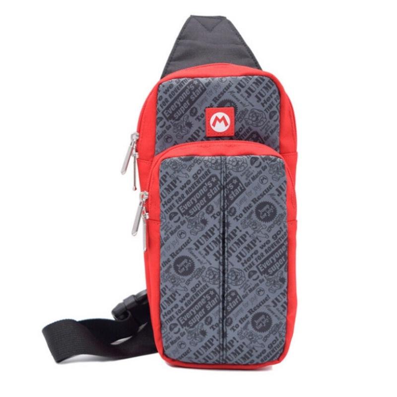 LQT Carrying Storage Case Console Storage Canvas Shoulder Bag For Nintendo Switch / Lite