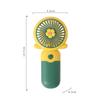 1pc Daisy Flower Small Fan Household Outdoor Pocket Compact Fan Handheld Mini Portable USB Charging Handheld Mini Fan