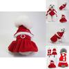 Quality Pet Xmas Clothes Pajamas Dog Jumpsuit Cat Sweater Coat Jacket**