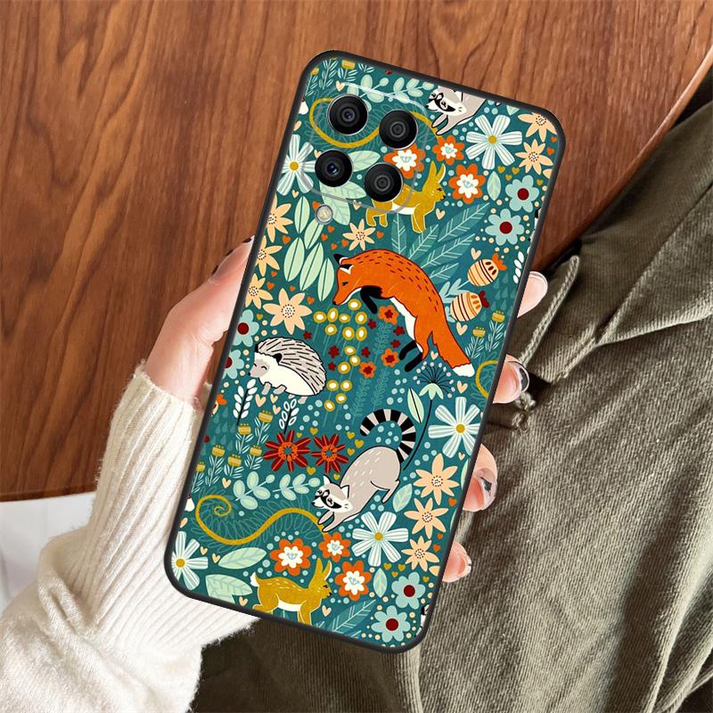 Funny little raccoon Case For Samsung Galaxy M11 M21 M31 M35 M12 M13 M14 M15 M16 M36 M56 M53 M32 M52 M55 M34 M54