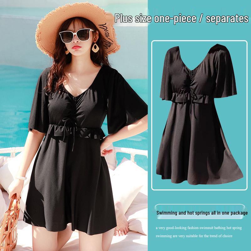 Women's Plus Size Skirted Slimming Swimsuit