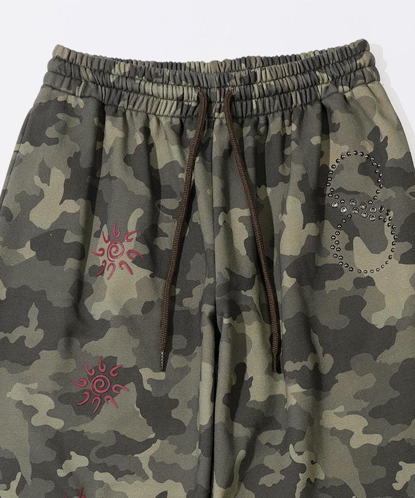 SCULPTOR Karma Sweatpants Forest Camo