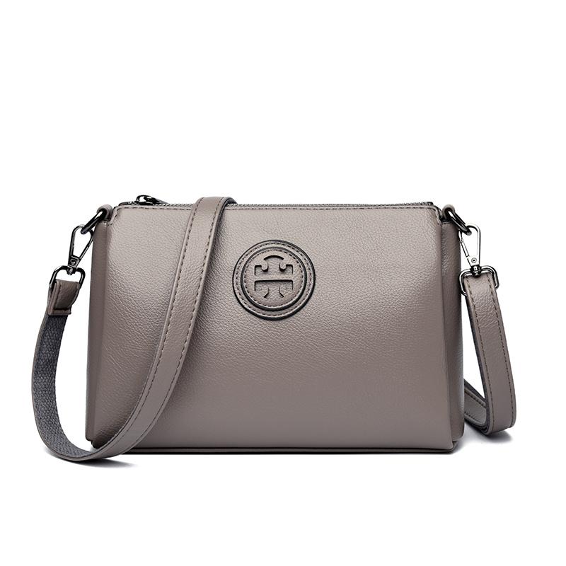 Versatile PU Crossbody Bags for Women Stylish High Quality Brand Design Zipper Solid Color Pattern Casual Daily Use Shoulder Bag