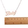 Chain Gift Paragraph Brand Short Women Popular American BABY Necklace Necklace BABY Letter